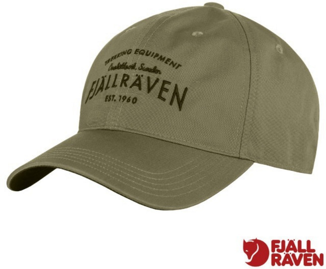【Fjallraven 小狐狸】輕量快乾復古風格棒球帽 Est 1960 鴨舌帽 遮陽帽 北極狐 77391