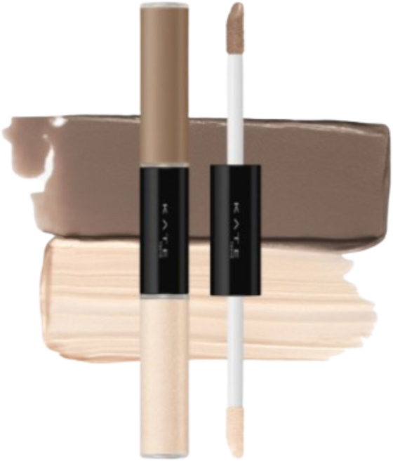 케이트 3D 크리에이터 듀오 쉐딩 하이라이터 4.5g, 2 지브라메탈, 1개