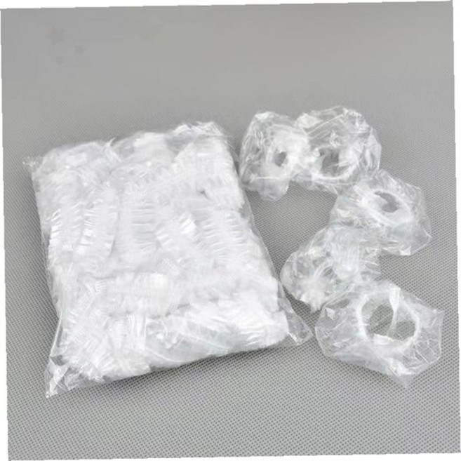 미용실 헤어살롱 전문가용 귀보호 투명 위생 커버 염색시술 물기차단 보호용품, 1개, 상세페이지 참조