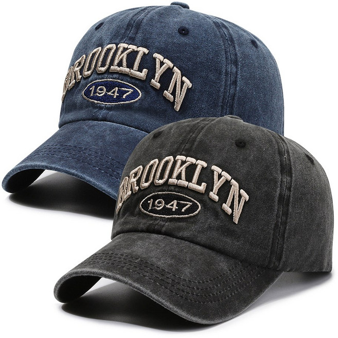 나인벨로 브루클린 워싱 볼캡 야구모자 1+1