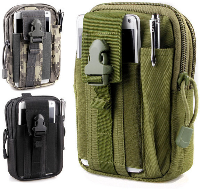 허리가방(소) 미니 힙색 벨트 파우치 등산 웨이스트백