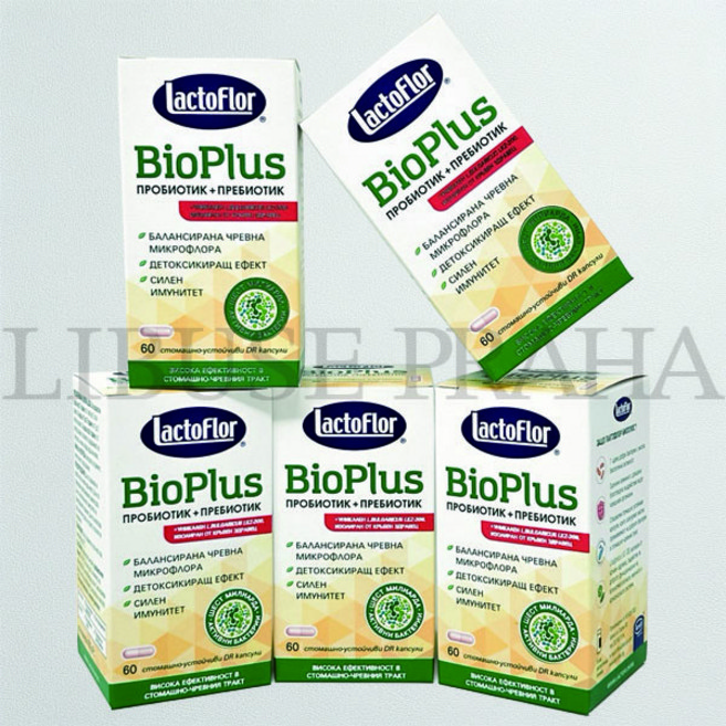 락토플로어 불가리아 유산균 - 60정 x 5통 세트 (Lactoflor BioPlus), 5세트