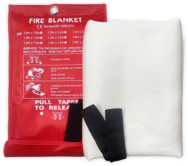 키친9단 화재 초기 진압 소방포 화재담요 방화포 소방담요 방염포, 화이트, 1개