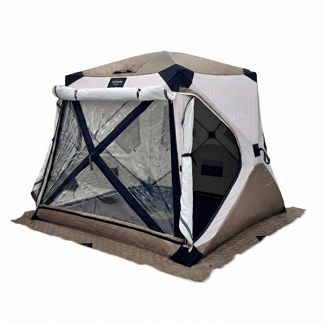 SD커머스 겨울텐트 낚시 캠핑 동계텐트 4인용, 베이지