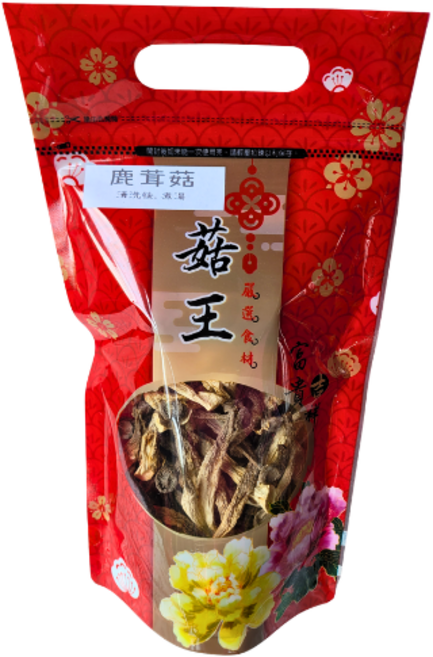 鹿茸菇 乾貨, 105g, 2個