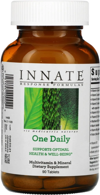 인네이트 Innate Response Formulas 원데일리 멀티비타민 One Daily 90 Tablets, 1개, 90정 - 쿠팡