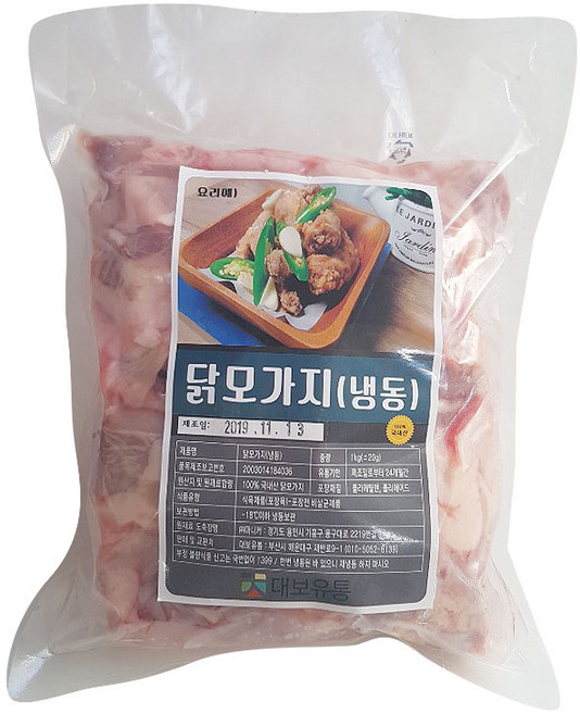 육수용 오리뼈 오리모가지 닭모가지 오리통뼈 오리다리뼈 오리날개끝 옵션, 1세트, 1. 닭모가지(껍질포함) 1kg 1팩