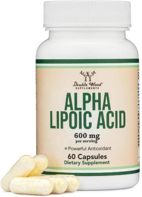 더블우드 ALA 알파리포산 600mg 60캡슐, 1개 - 쿠팡