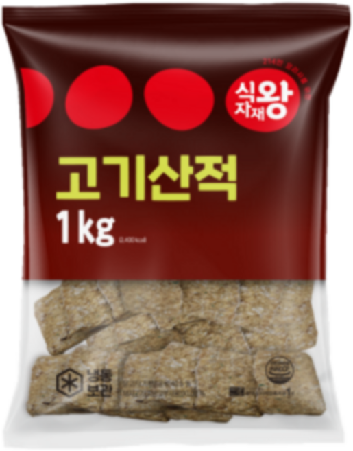 식자재왕 고기산적 1kg (20gx50개입), 5개
