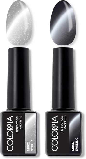 칼라피아 원스텝 퍼펙트젤 자석 젤네일 세트, 1세트, 06. 스텔라+이브닝 - 쿠팡