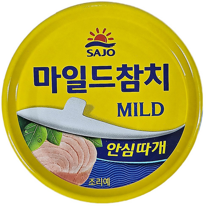 사조 마일드 참치 안심따개, 135g, 8개