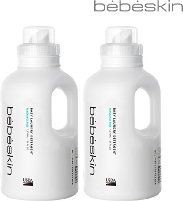 베베스킨 유아 세제 1 070ml 2개, 1개