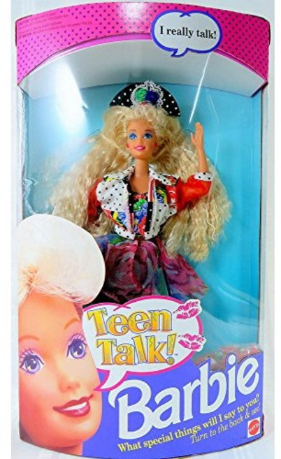 마텔 Teen Talk 바비 인형 - 1991
