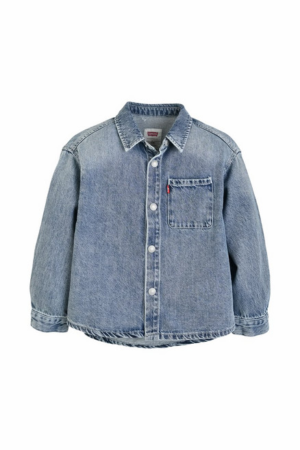 LVC 워싱 데님 셔켓 V261JK344P 992363