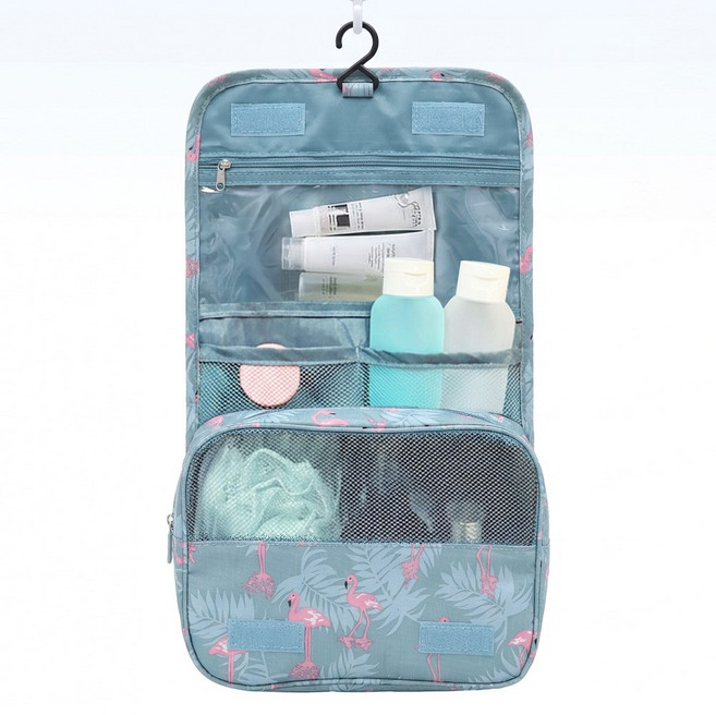 여행용 수영장 걸이형 세면 파우치 화장품 정리 수납 파우치