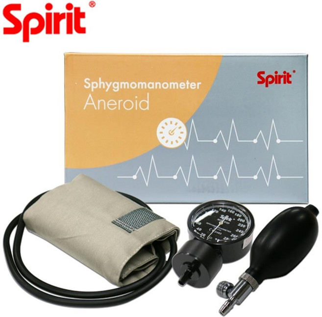 휴대용 병원 아네로이드 수동 메타혈압계 보건소 어르신, 1개