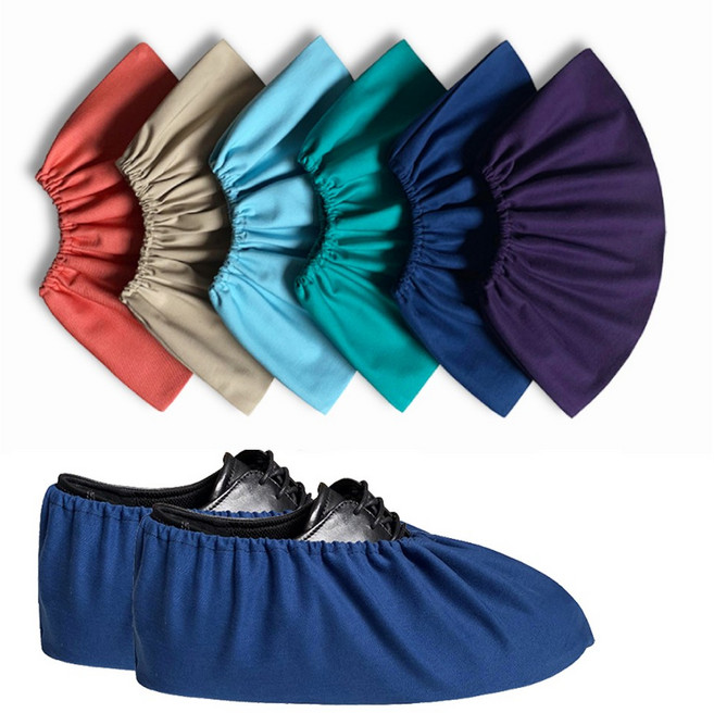 밴드형 천덧신 위생덧신 미용실 신발커버 이사 방문자용 5세트, 랜덤발송