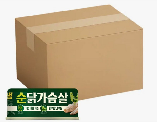 동원 리챔 순닭가슴살 135g (48캔), 48개