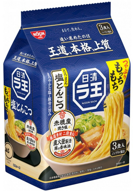 NISSIN 日清 RAO 味噌豚骨拉麵, 3入