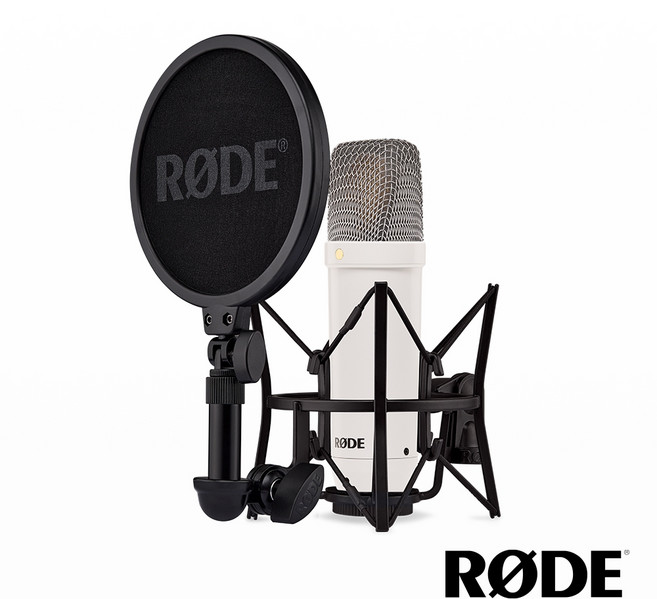 RODE NT1 Signature Series 電容式麥克風, 白色