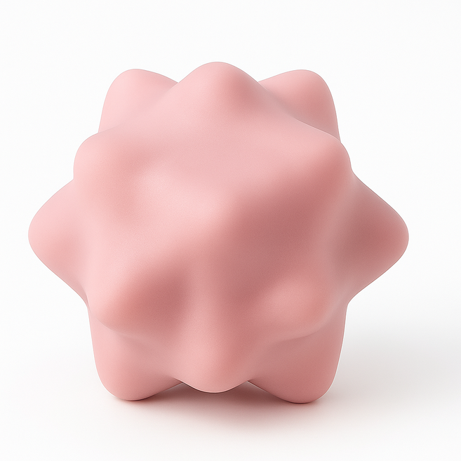 핏플로우 지압 마사지볼 손발 겸용 라지 2개입, 2개, 라지(핑크+핑크)