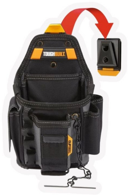 TOUGHBUILT TB-CT-34 多功能快扣電工專用袋, 1個, TB-CT-34電工專用袋