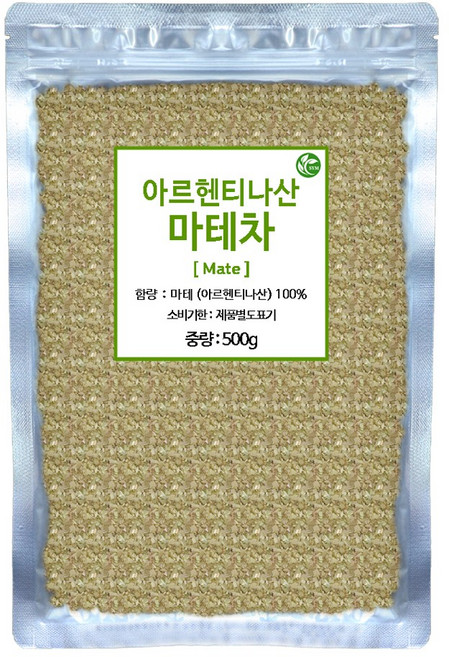 신영몰 마테차 마테잎차 허브차 아르헨티나산 마테차 원물재료, 1개, 1개입, 500g