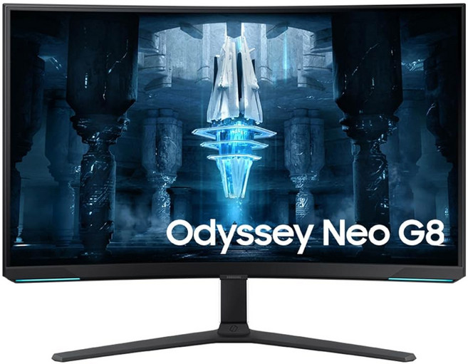 삼성 32인치 오디세이 네오 G8 (G85NB) 4K UHD 240Hz 1ms G-Sync 1000R 커브드 게이밍 모니터 퀀텀 HDR2000 AMD 프리싱크 프리미엄 프로