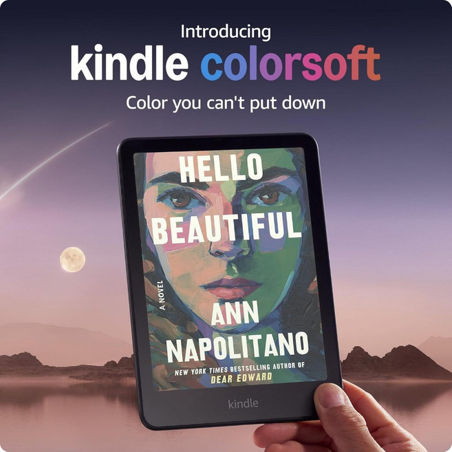 Kindle Colorsoft Signature Edition 16GB 黑色彩色電子書閱讀器，高對比紙感螢幕, Black, Wi-Fi Only