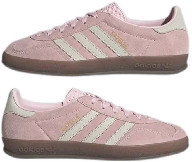 아디다스 운동화 스니커즈 가젤 인도어 핑크 오프화이트