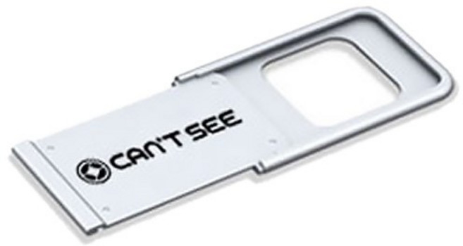 캔트씨 웹캠커버, C-2(실버), 1개