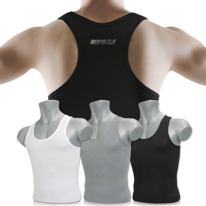 미미캐츠 스페클로 SC056 에어로쿨 레이서백 남런닝 1매 남런닝