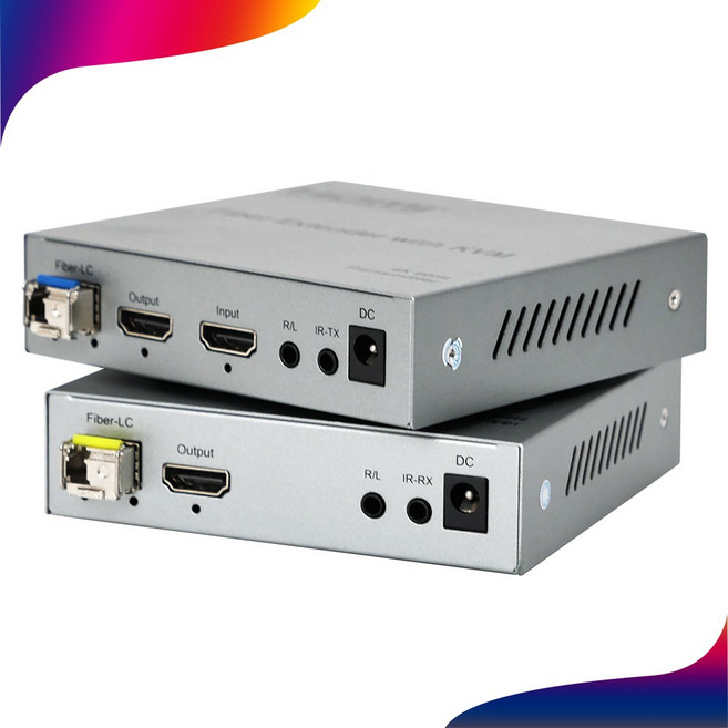 넥스트유 NEXTU 1031HFC-KVM 최대20Km KVM HDMI 4K 광 거리연장기 리피터 스위치, 1개