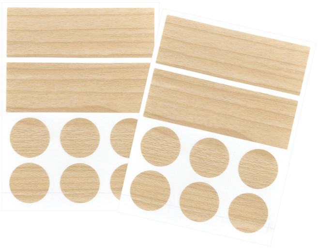 스티커형 가구 목재 보수시트 흠집보수 커버시트 2가지사이즈, 메이플, 1개