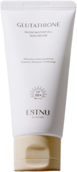 [ 1+1 ] 에스트누 여에스더 글루타치온 백옥물광 선크림 (총2개), 2개, 50L