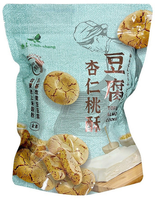 池上鄉農會 豆腐杏仁桃酥, 1個, 豆腐杏仁桃酥180g