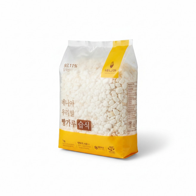 네니아 우리밀 습식 빵가루(전극8mm) 1kg, 1개, 1000g