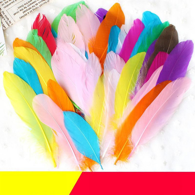 [감성 가득] 깃털 만들기재료 공예용 액세서리 DIY 데코 소품