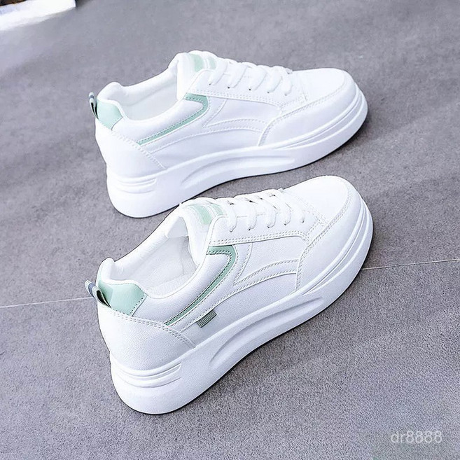 씨앤케이 여성 7CM 키높이 운동화 여성 데일리 통굽 스니커즈 캐주얼 속굽 여성화