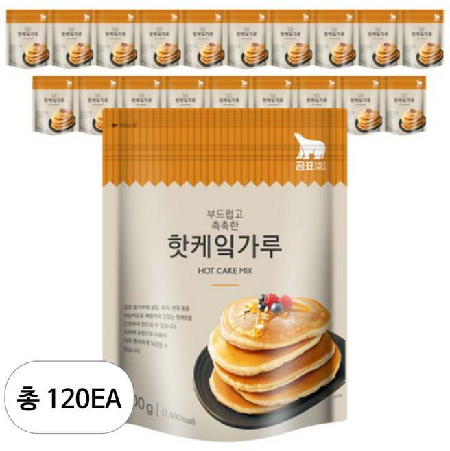 곰표 핫케잌 가루, 500g, 120개