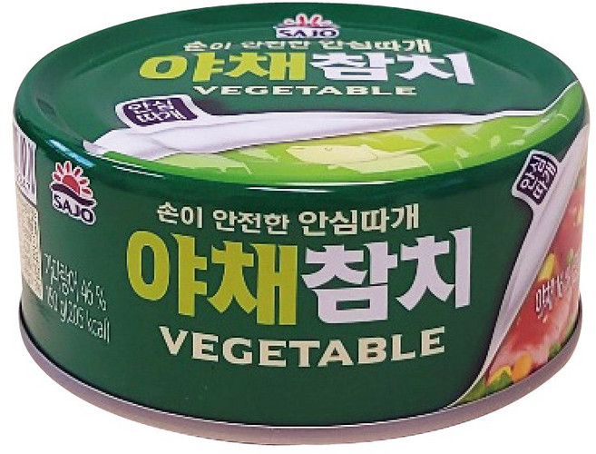 사조 야채 참치 안심따개 150g, 1개