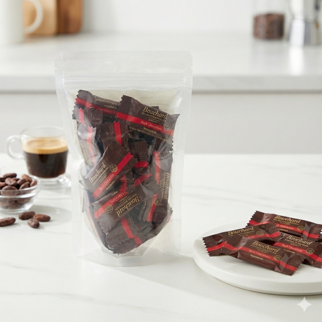 부샤드 나폴리탄 다크초콜릿 72%, 1개, 184g