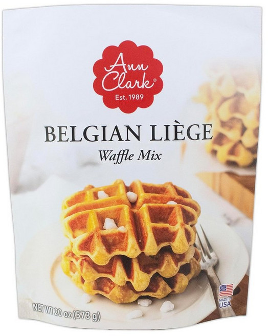 앤 클락 벨기에 리에주 슈가 와플과 정통 진주 믹스, Liège Sugar Waffle