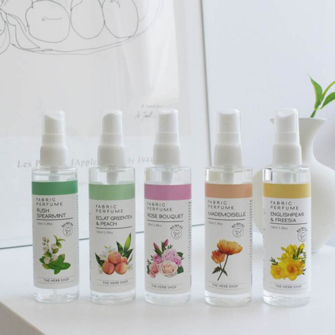 더허브샵 미니 섬유 향수 본품 잉글리쉬페어 앤 프리지아, 100ml, 1개