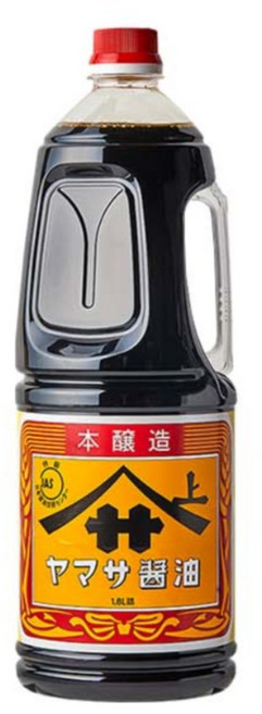 야마사 소이 소스 고이구찌 간장 1.8L, 2개
