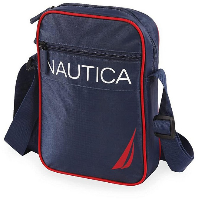 Nautica 슬링 숄더 네이비/레드