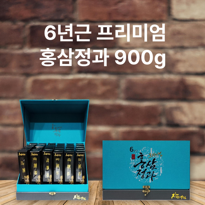 홍삼정과 6년근프리미엄900g, 900g, 1개