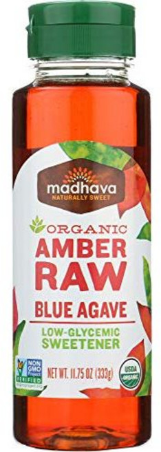 마드하바 꿀 아가베 넥타 앰버 유기농 Madhava Honey Agave Nectar Amber Org, 1개, 333g