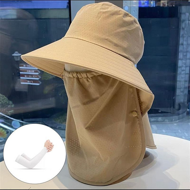 網紗護臉漁夫帽 遮陽防蚊蟲 透氣防曬帽