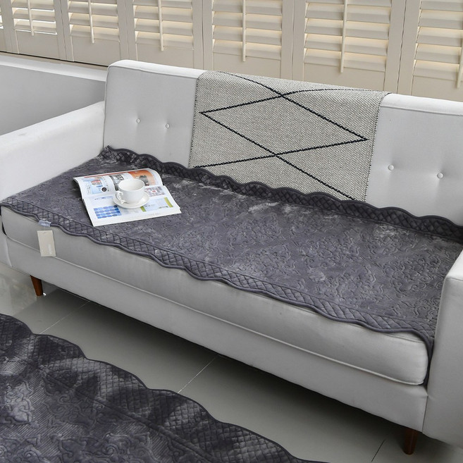 소프트 워싱 초극세사 쇼파패드 3인용 4인용